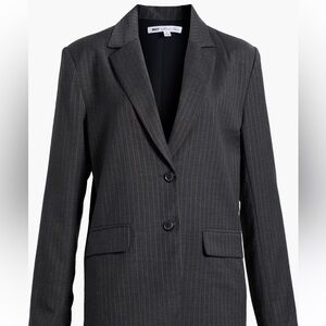 WAYF X Jourdan Sloane Cindy Pinstripe Blazer